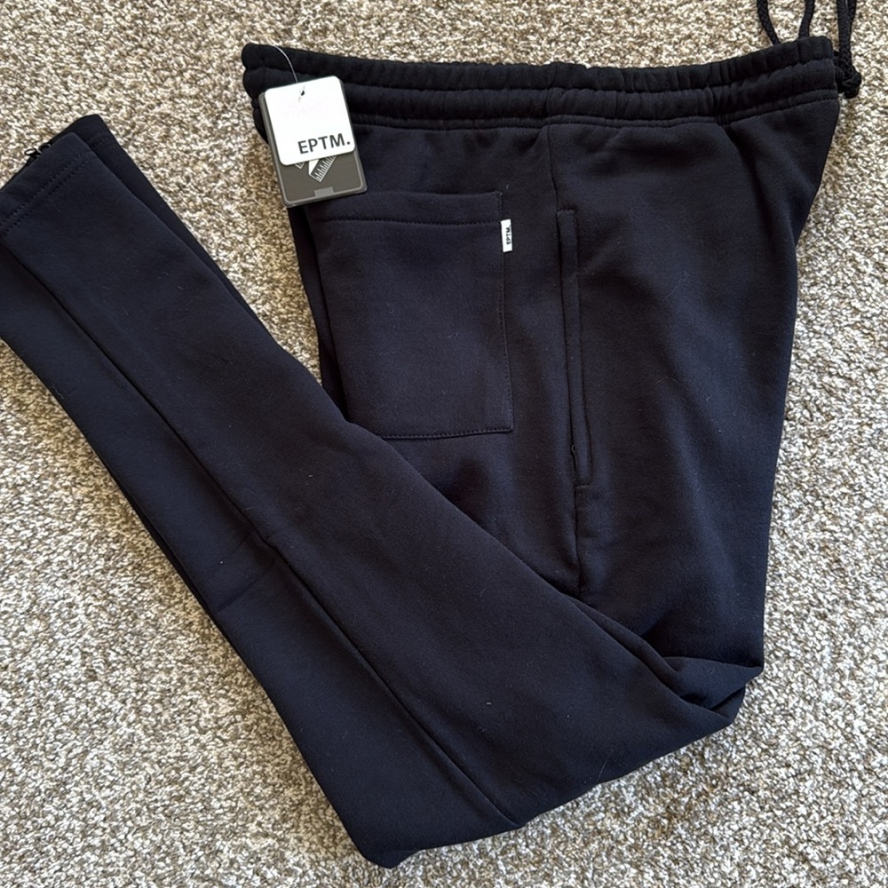 EPTM "The Perfect Example" 🖤BLACK🖤 MEN'S SWEATPANTS PANTS SIZE M-32 🌟NWT🌟 - Picture 15 of 16